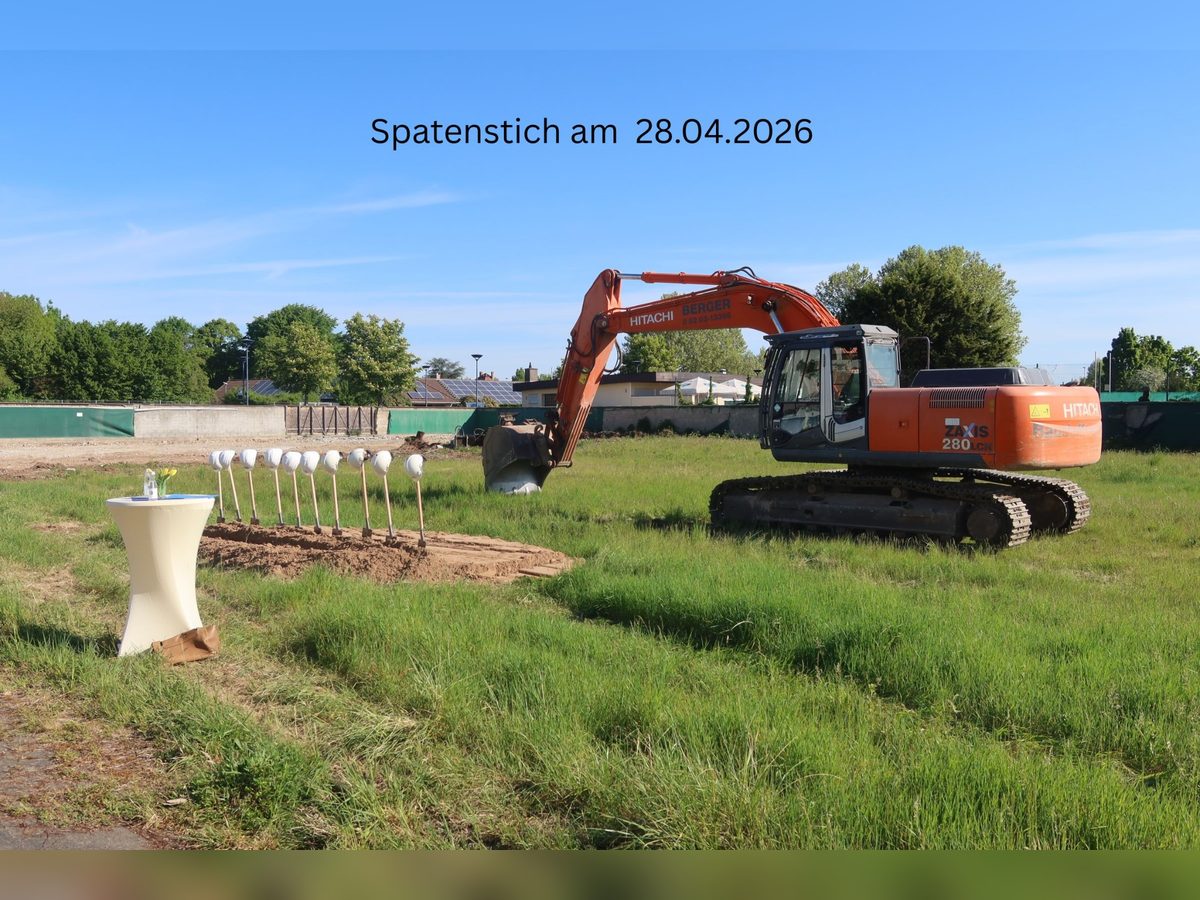 Spatenstich am 28. April 2026